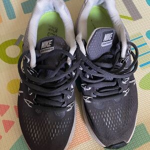 Nike Running Shoes with Black and White Design